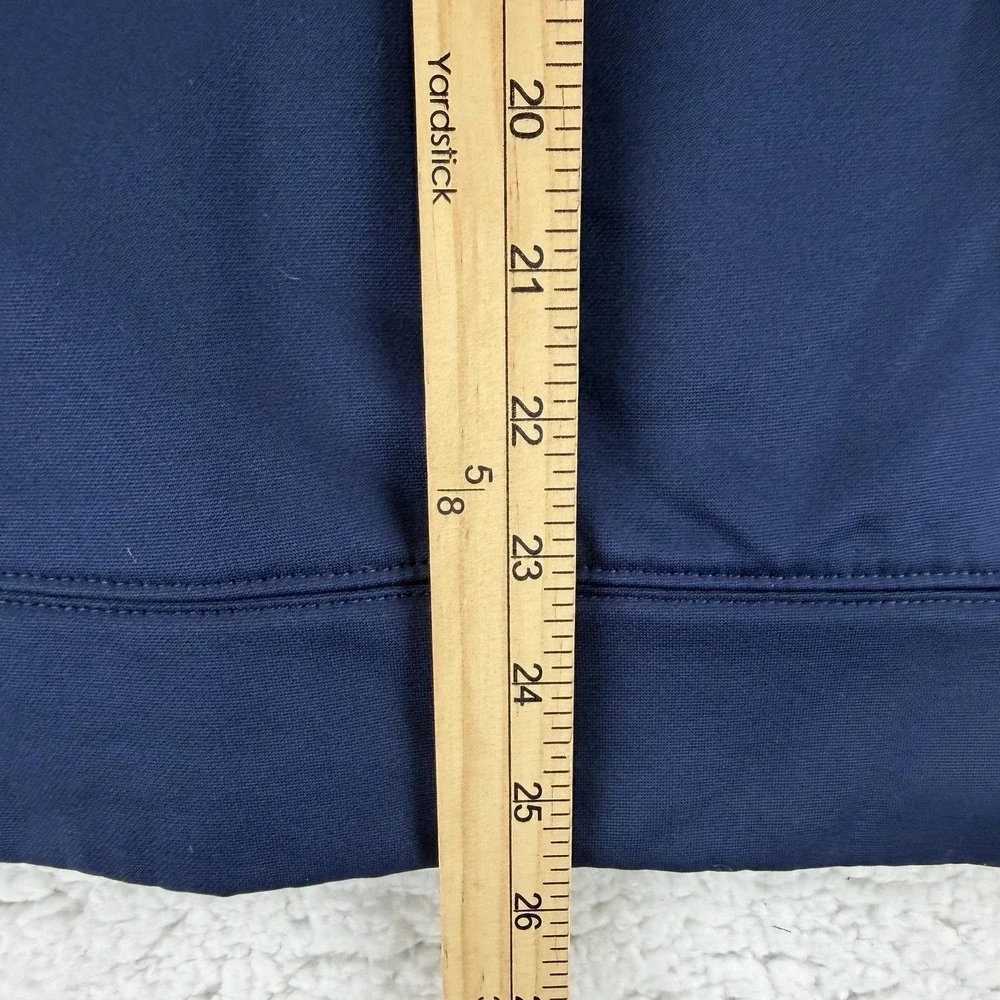 Nike Dri-FIT Hoodie Mens Medium Blue‎ Pullover Swoosh Logo Sweatshirt Graphic